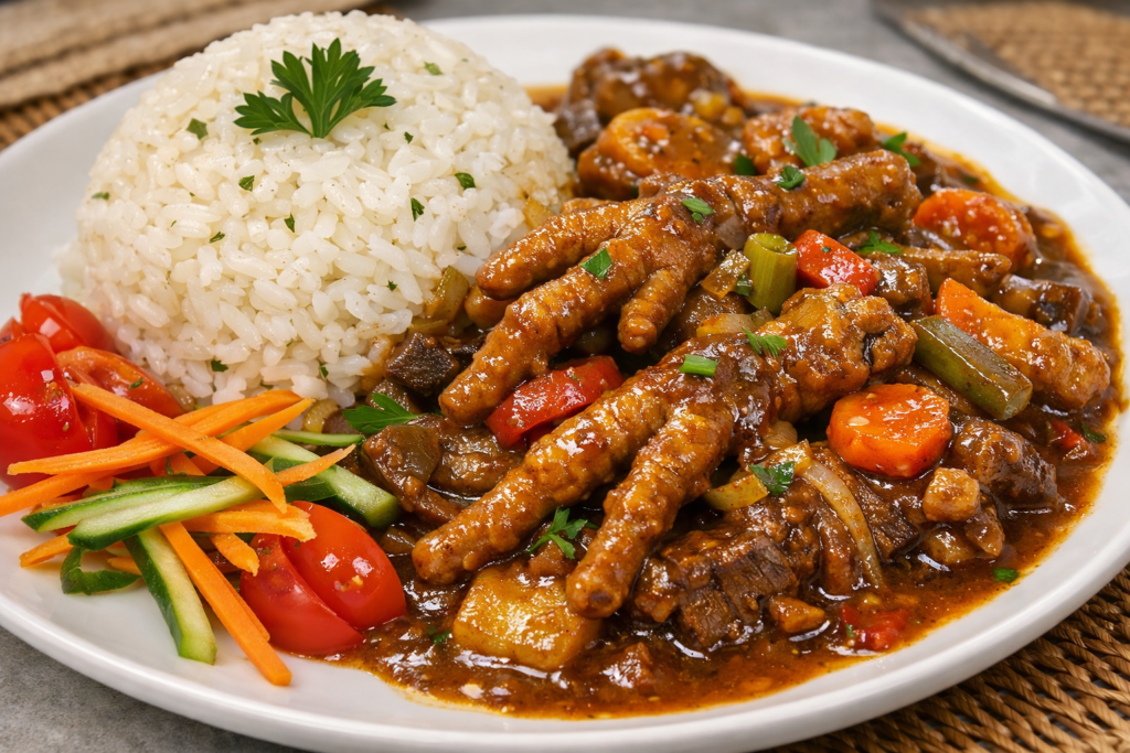 Stew Chicken Foot